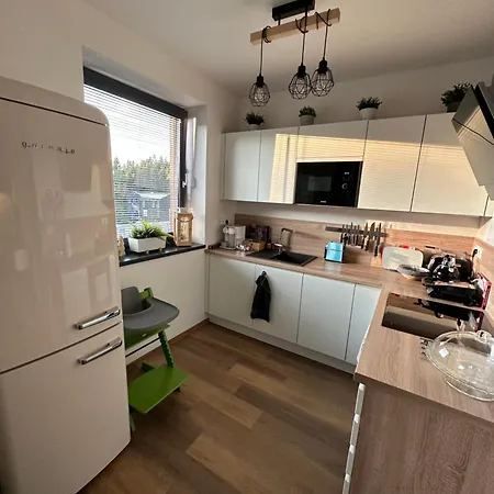 U Jelena Harrachov - Rodinny Apartman U Lesa S Garazi Extérieur photo